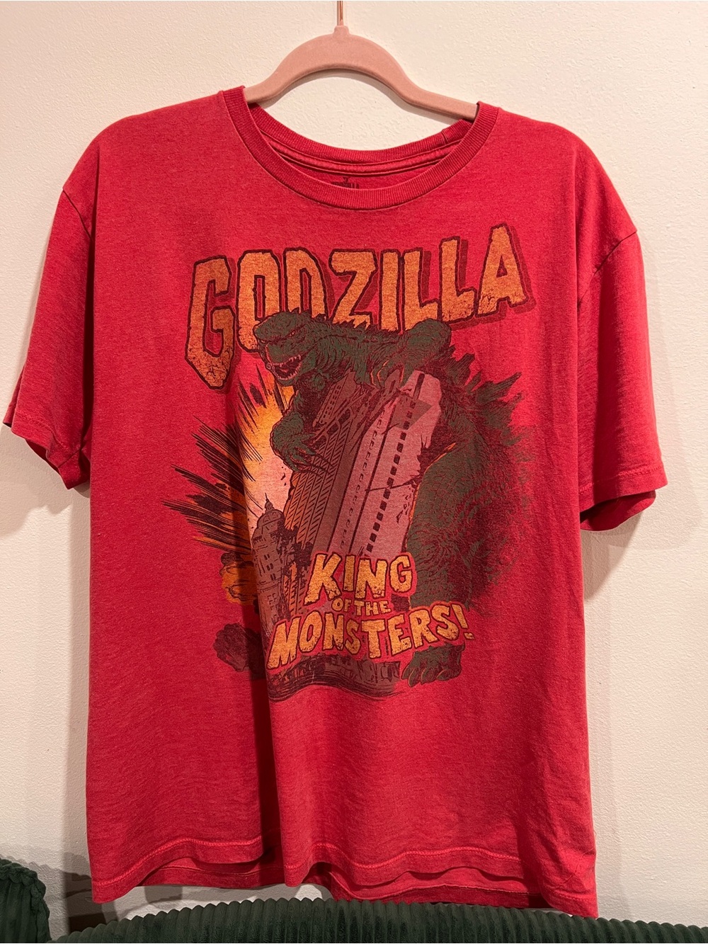 Ex situationships’ Godzilla King of the Monsters Red Graphic Tee